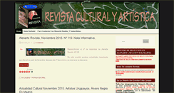 Desktop Screenshot of alenarterevista.net