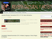 Tablet Screenshot of alenarterevista.net